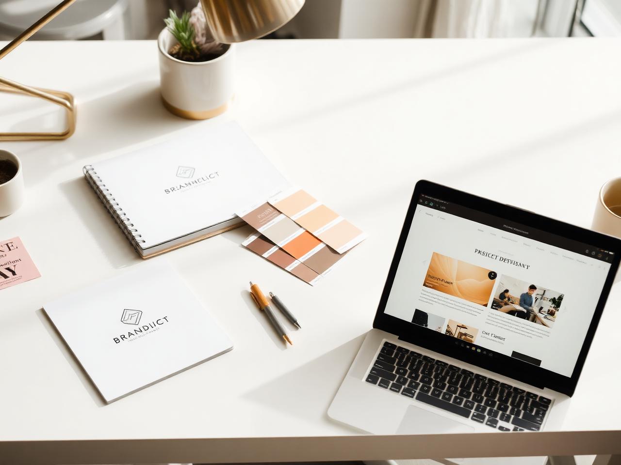 Logo and brand identity samples